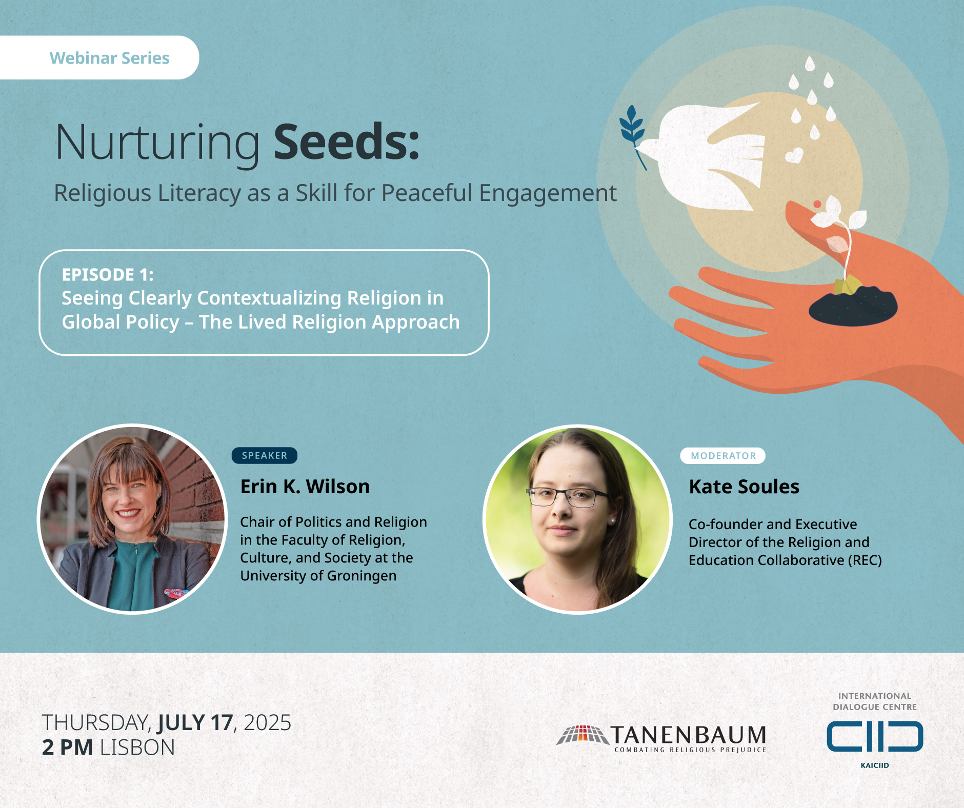 Nurturing Seeds webinar July 2025