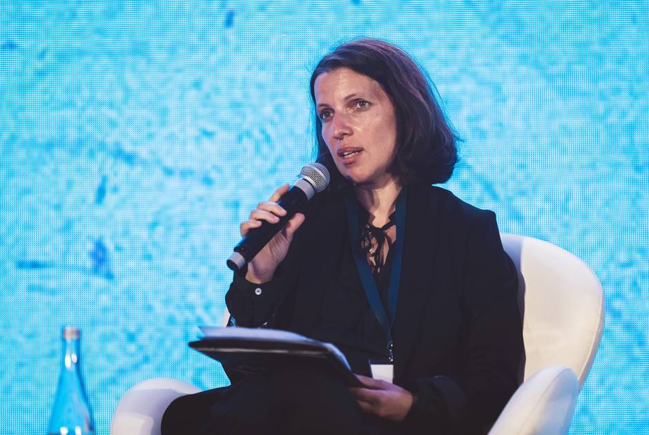 Hochkommissarin Pereira sprach mit KAICIID bei einem Workshop zur Vorbereitung des „Europäischen Forums für politischen Dialog“ in Schweden. (Foto: KAICIID / Nuno Patricio)