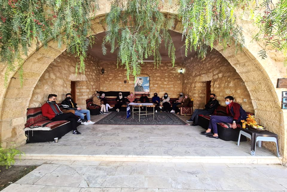 Participants waiting for the beginning of the dialogue sessions - Photo by Shorouq Al-Hamaideh