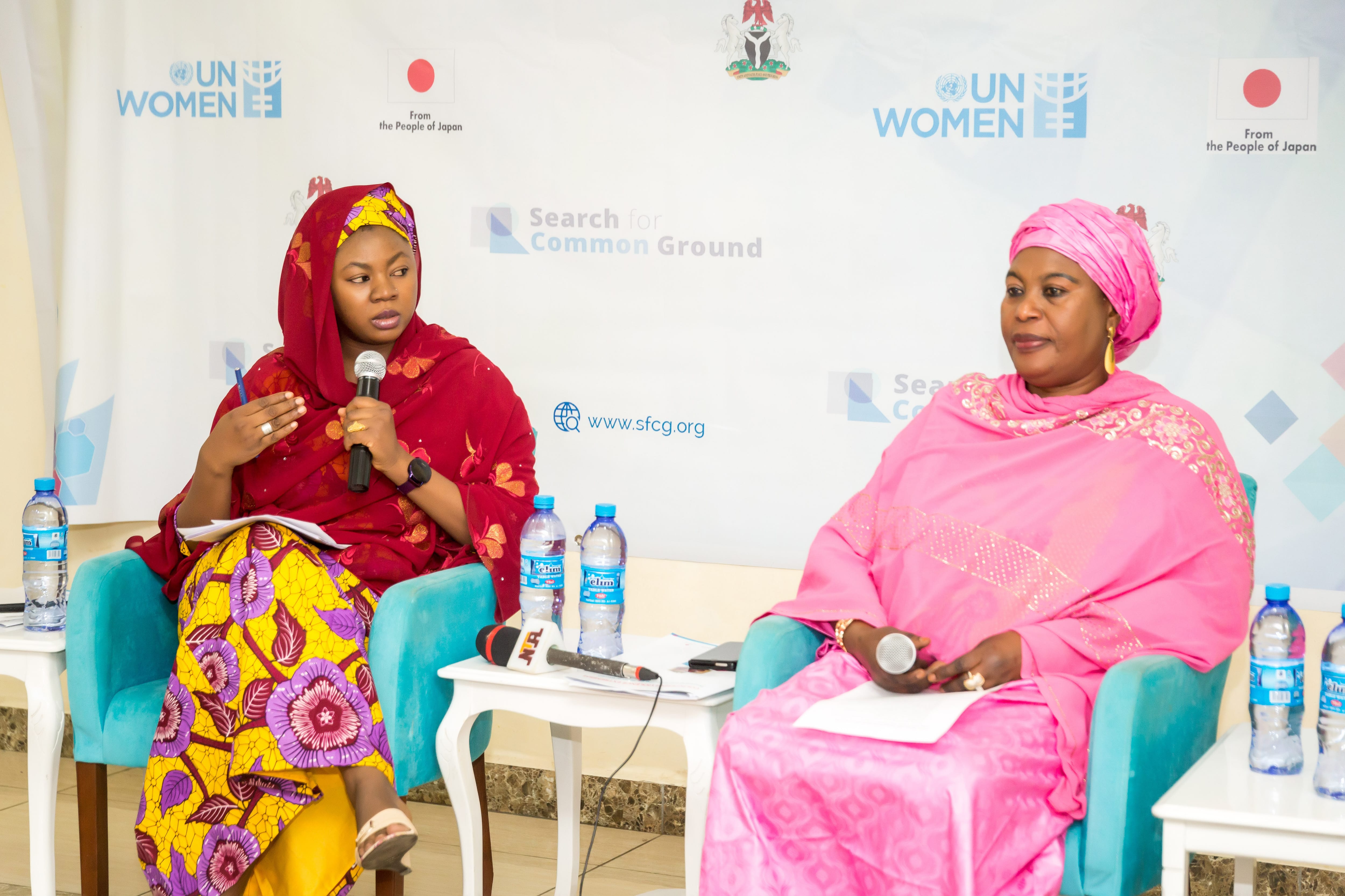 Fatima trabaja actualmente con SFCG Nigeria como coordinadora de proyectos en el proyecto Advancing Religious Tolerance