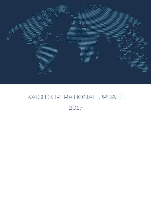 KAICIID Operational Update: November 2017