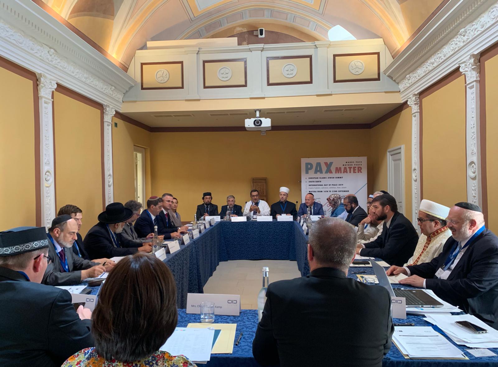 Statement of the Muslim-Jewish Leadership Council, Matera, September 2019