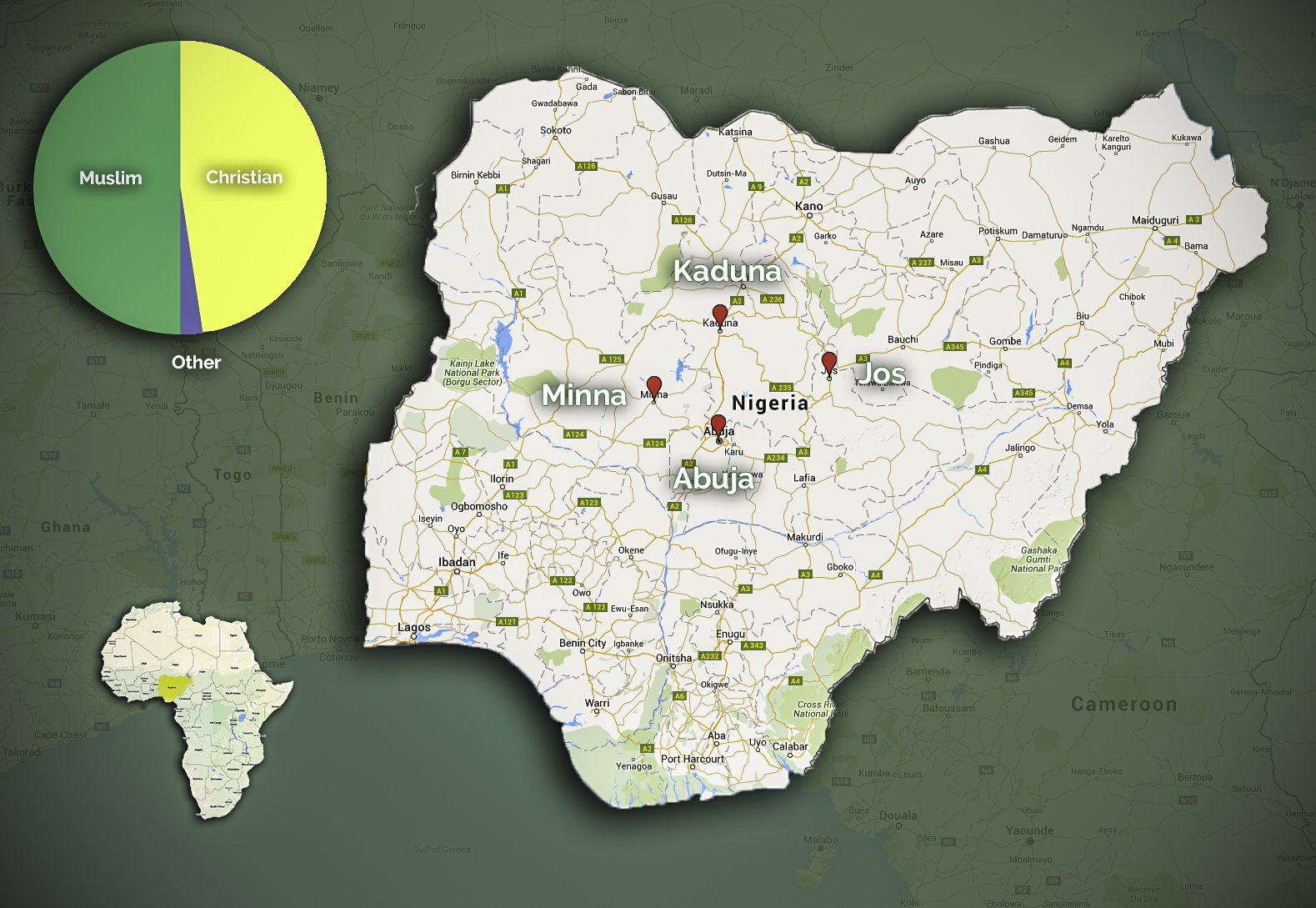 Nigeria Field Map