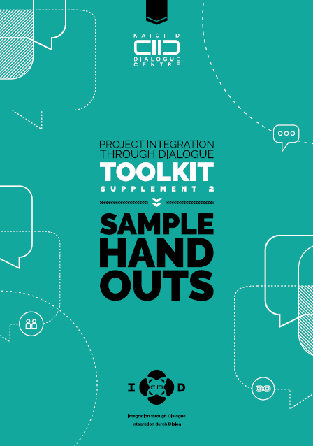 Project Integration through Dialogue Toolkit: Sample Handouts 