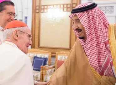 Cardinal_Tauran_King_Salman_SPA