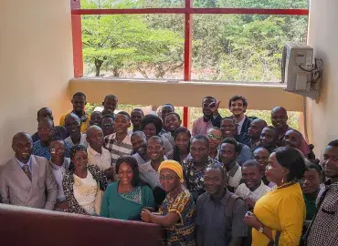 Group Photo with the Students of the University of Bangui
