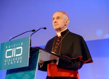 Cardinal Tauran speaks at KAICIID Global Forum in 2013