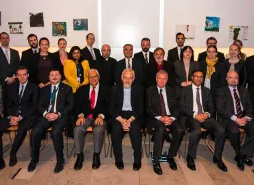 Visit of a delegation of policy makers and religious leaders from Hungary to the KAICIID Dialogue Centre, May 25, 2016. Photo: KAICIID