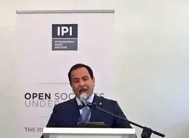 KAICIID SG Speaks at IPI Conference in Salzburg, Austria
