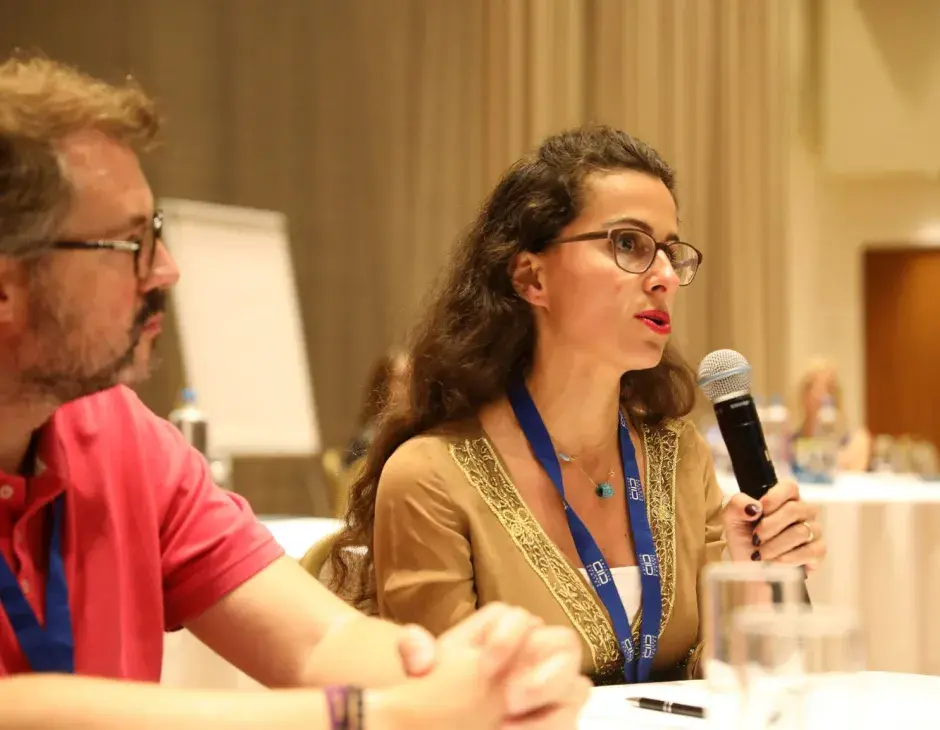 Participants during the 2nd European Policy Dialogue Forum on Refugees and Migrants in Athens, Greece 