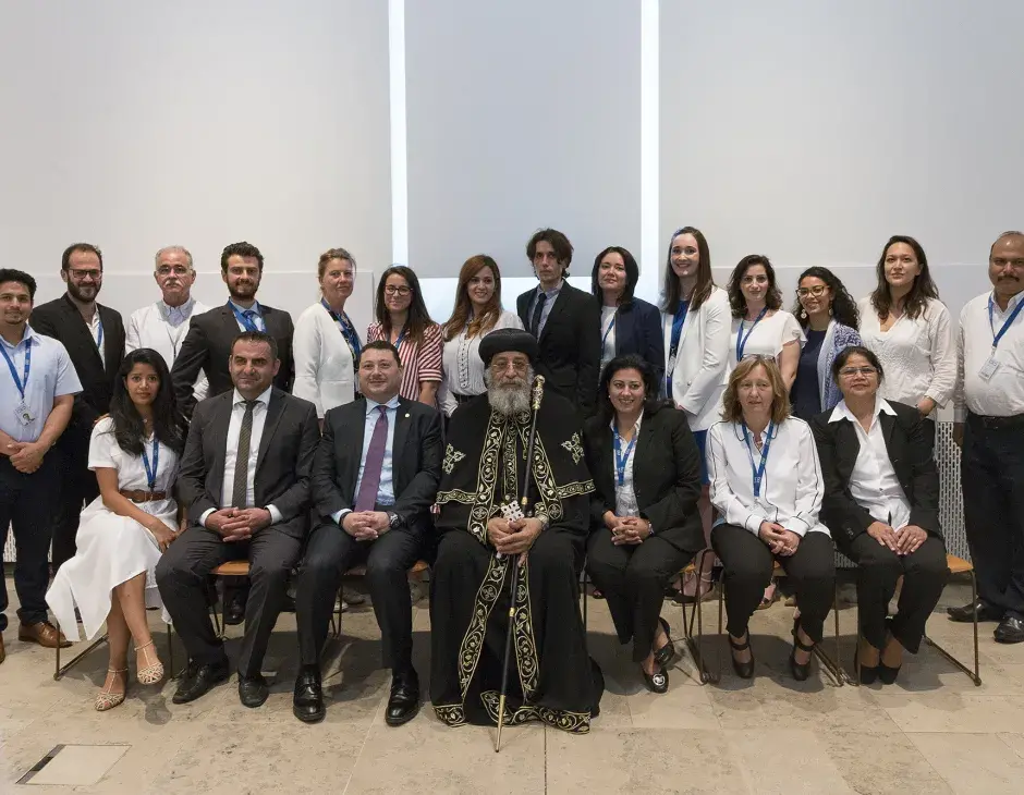 Pope Tawadros II Praises KAICIID’s Work during Visit to Centre’s Vienna Headquarters
