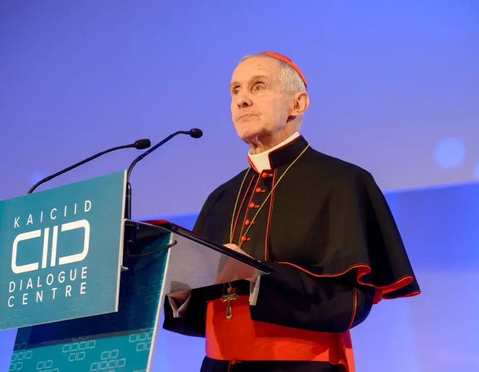 Cardinal Tauran speaks at KAICIID Global Forum in 2013