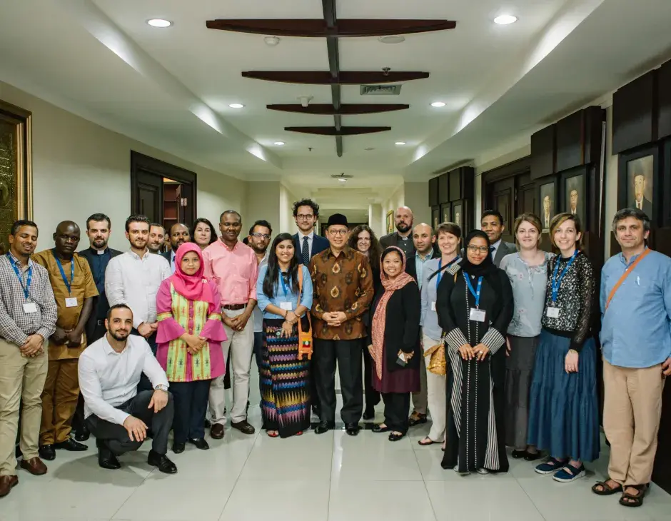 Formación de campo de los becados de Indonesia