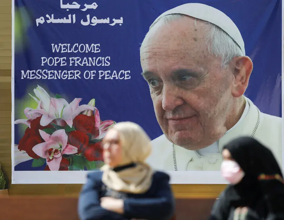 Interreligiöse Plattform im arabischen Raum heißt Papst Franziskus im Irak willkommen