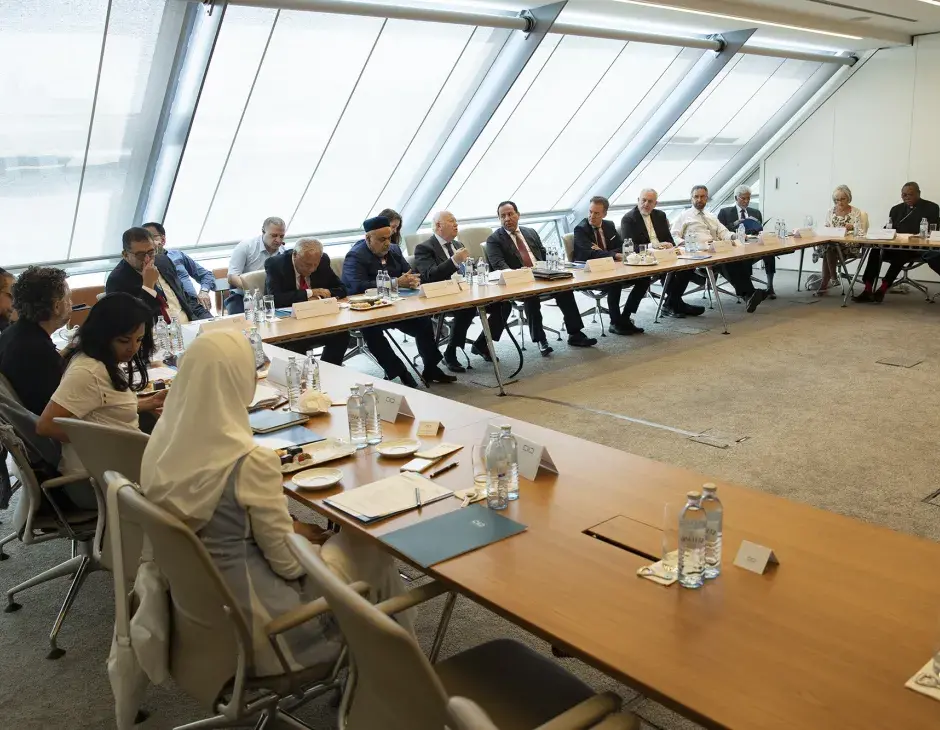 UNAOC Convenes an Informal Consultation Meeting with Religious Leaders and Representatives of Faith-Based Organizations at KAICIID
