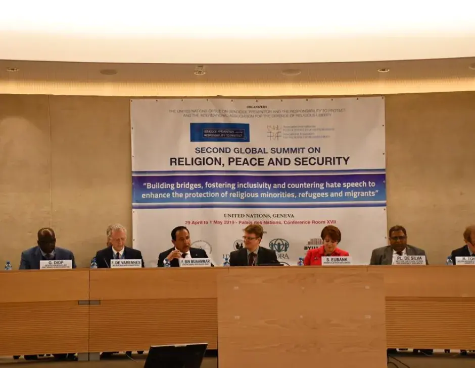 KAICIID SG Speech: Global Summit II on Religion, Peace & Security