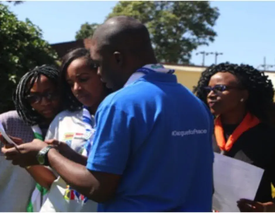 Youth Leaders from Across Africa Embrace Dialogue at WOSM-KAICIID Dialogue for Peace Training