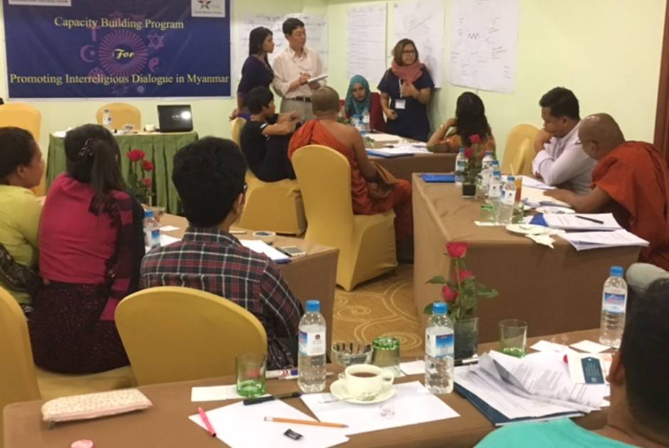 Photo: Ashin Issariya PMI Training Feb 2017