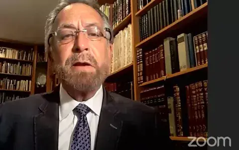 Cheif Rabbi David Rosen speaks from his home on International Holocaust Remembrance Day