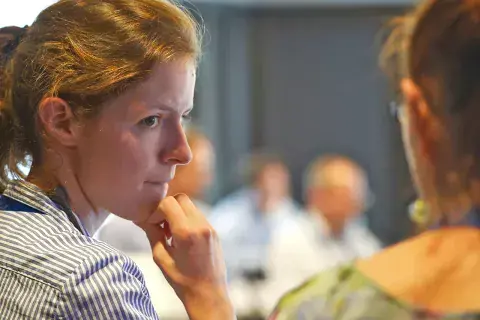 Frances Rose, Programme Manager for Regional Collaboration and Networking at KAICIID