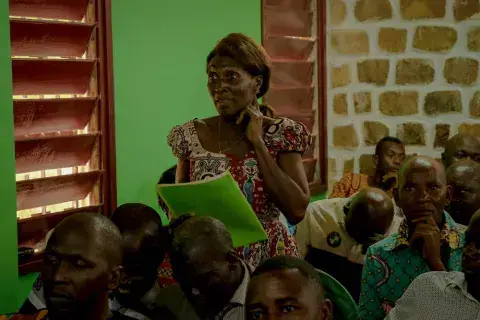 We are also working closely with the University of Bangui to train students in dialogue. In September this year KAICIID Senior Adviser Prof. Patrice Brodeur delivered a master class on interreligious dialogue to graduate students in conflict management.