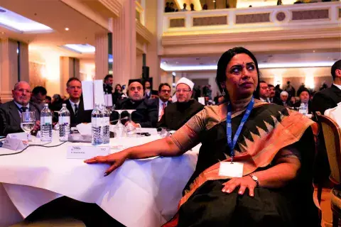 Dr. Kezevino Aram pictured during her participation in KAICIID´s conference "The Power of Words" (Photo: KAICIID)