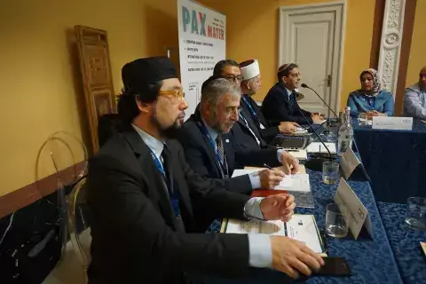 Members of the KAICIID-supported Muslim-Jewish Leadership Council (MJLC) meet in Matera, Italy