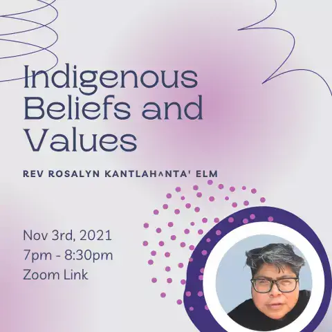 Beliefs & values session flyer