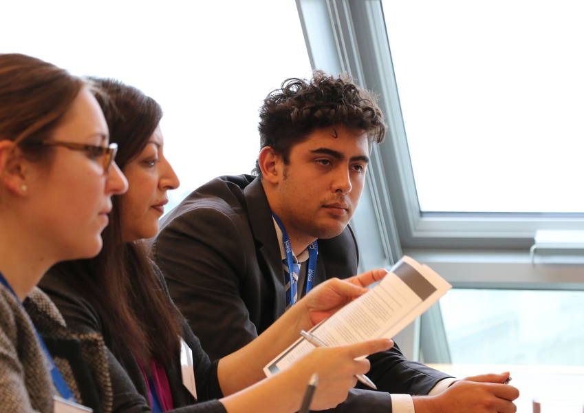 Students at the KAICIID Talking Dialogue workshop. Photo: KAICIID