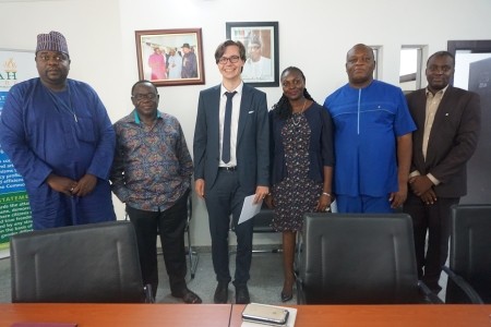 KAICIID met the Archbishop of Sokoto and Advisory Forum Member, Matthew Kukah, founder of the Kukah Centre for Faith and Leadership. Abuja Kukah Centre
