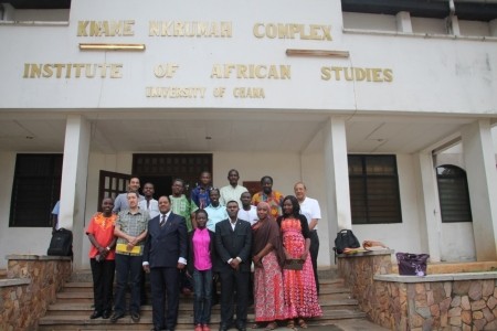 Ambassador Mussie Hailu at the IARJ conference with participants, 27 July 2016, Accra, Ghana. Photo: Mussie Hailu Ambassador Mussie Hailu at the IARJ conference with participants, 27 July 2016, Accra, Ghana. Photo: Mussie Hailu