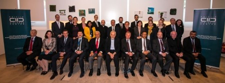 Visit of a delegation of policy makers and religious leaders from Hungary to the KAICIID Dialogue Centre, May 25, 2016. Photo: KAICIID Visit of a delegation of policy makers and religious leaders from Hungary to the KAICIID Dialogue Centre, May 25, 2016. Photo: KAICIID