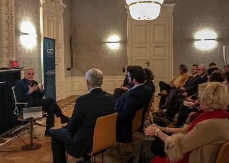 Prof. DDr. Zulehner holds lecture at KAICIID Prof. DDr. Zulehner holds lecture at KAICIID