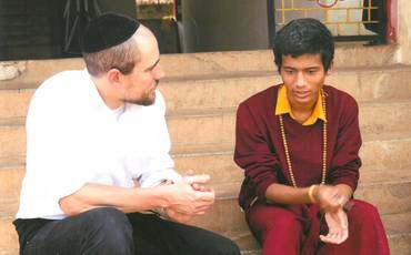 Rabbi Hofmeister in India Rabbi Hofmeister in India